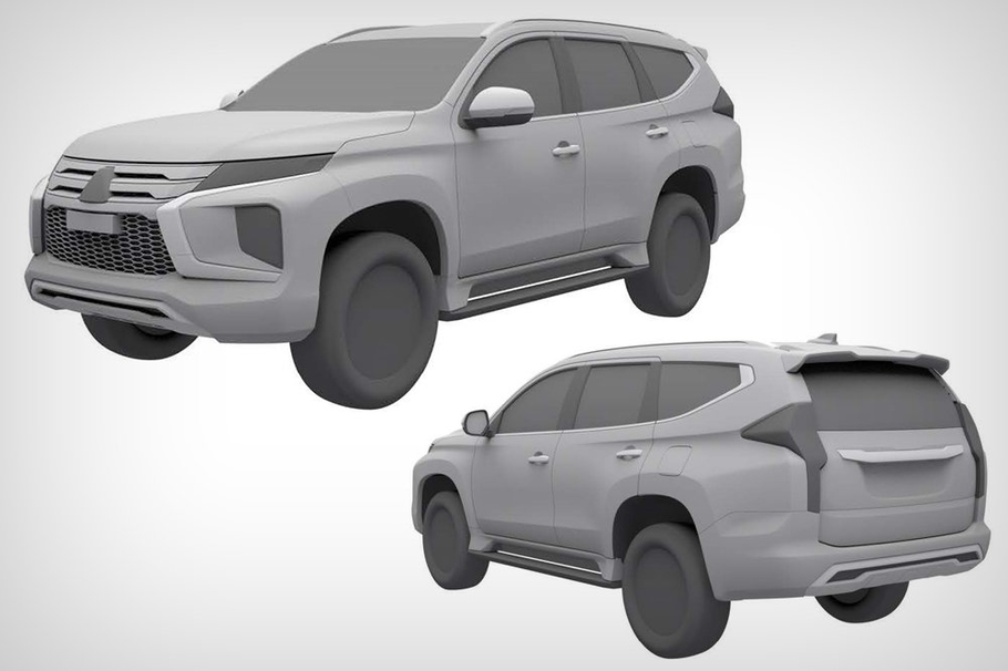 Mitsubishi запатентовал в России рестайлинговые Pajero Sport и ASX