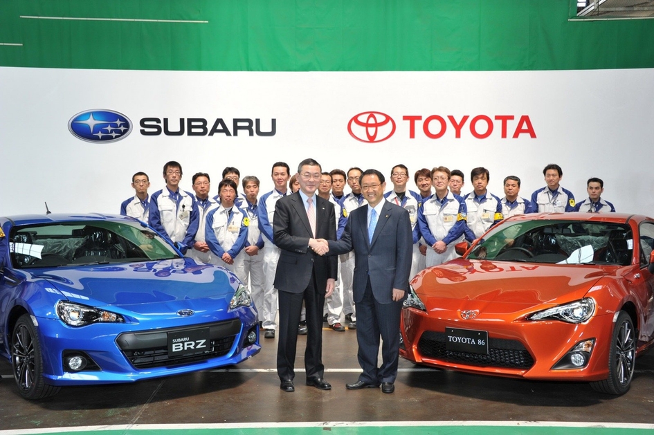 Subaru станет дочерней компанией Toyota
