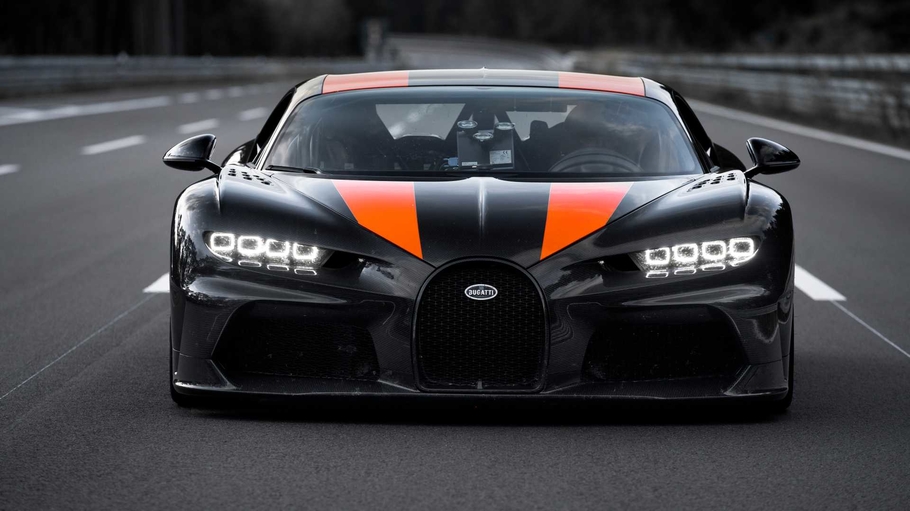 Bugatti Chiron установил рекорд скорости