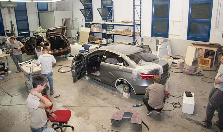 На АвтоВАЗе построили макет рестайлинговой Lada Vesta
