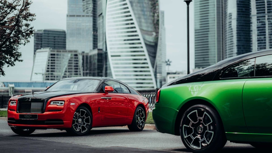 Rolls-Royce выпустил особое купе Wraith в честь ночной Москвы