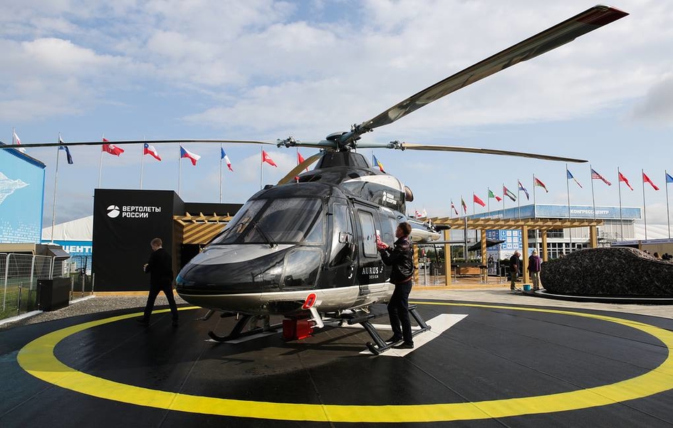 Представлен вертолет в стиле Aurus