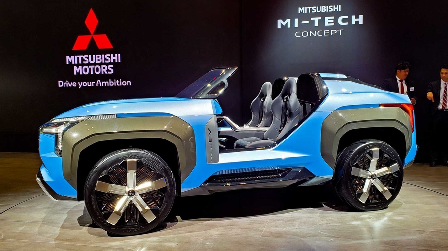Mitsubishi представила концептуальный внедорожник без дверей и крыши