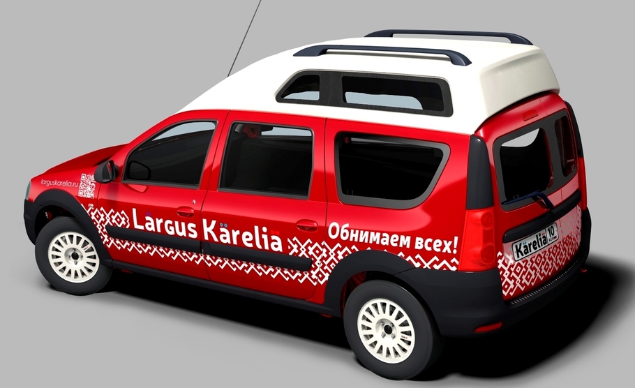 Lada Largus Karelia почти готова