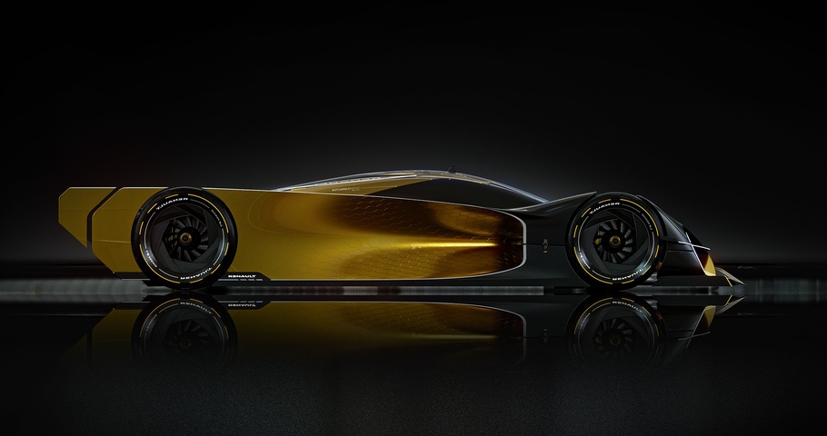 Дизайнер нарисовал невероятно красивый гиперкар Renault Le Mans