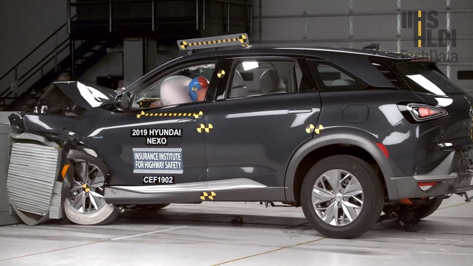 Водородный Hyundai Nexo выдержал краш-тест и не взорвался