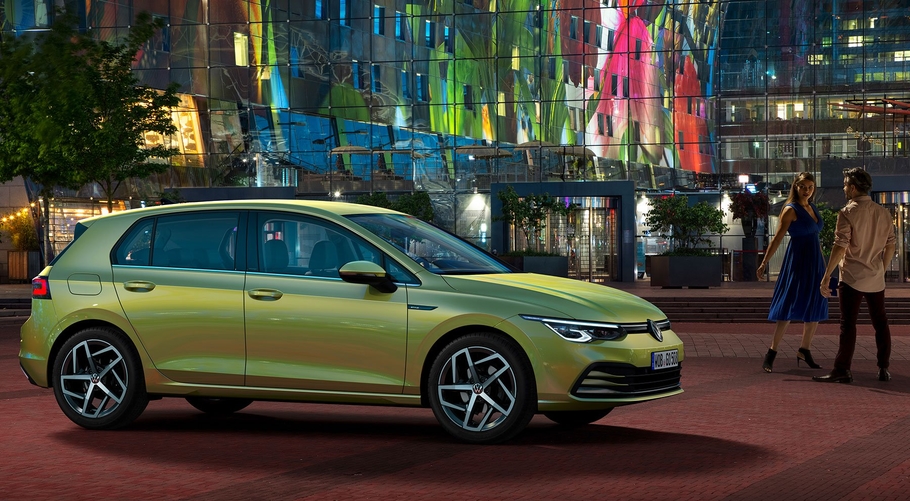 Новый Volkswagen Golf масштабная утечка официальных фото