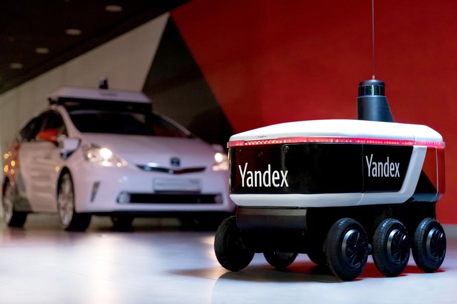 Яндекс построил шестиколесный беспилотник