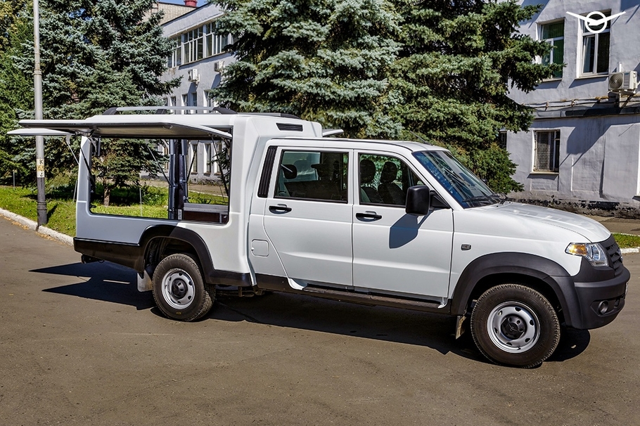 УАЗ готовит новую версию грузовичка Профи