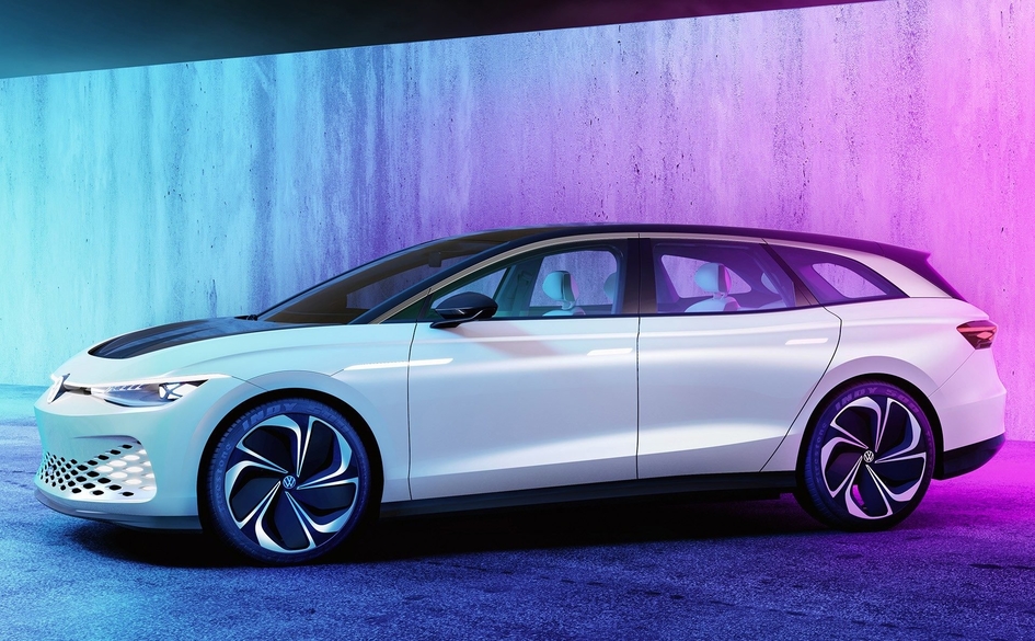 Volkswagen ID Space Vizzion предваряет будущий электрический универсал