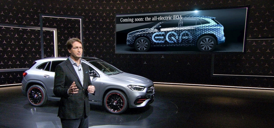 Mercedes Benz GLA получит в 2020 году полностью электрическую версию