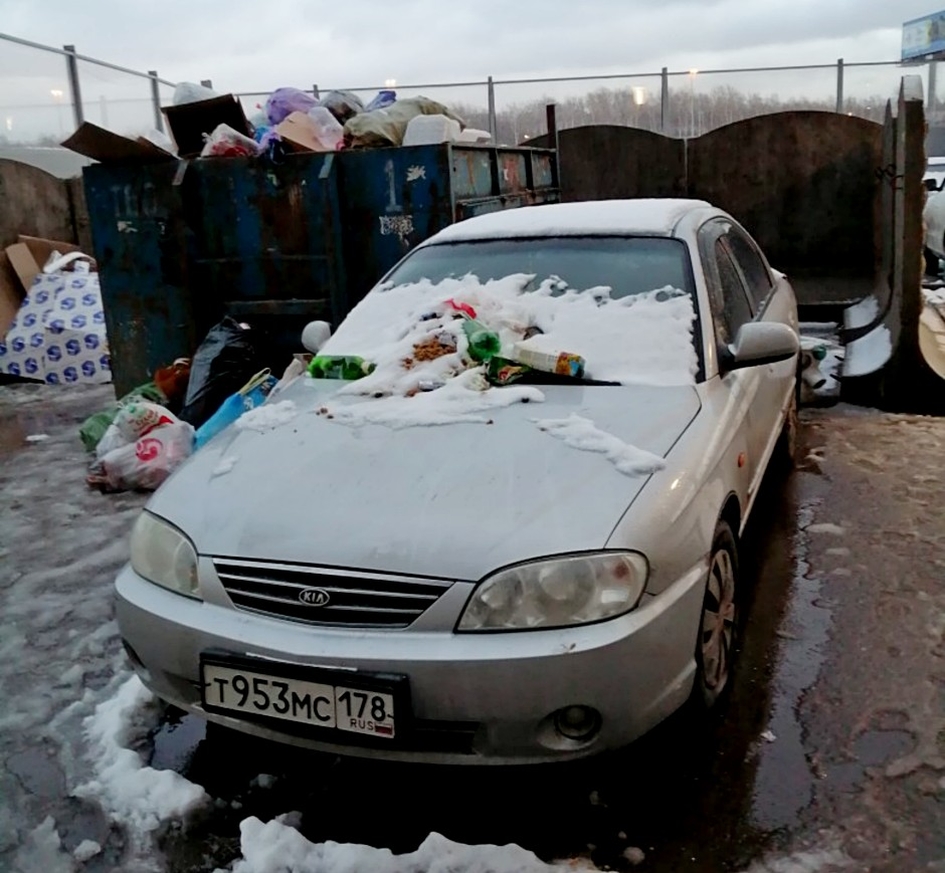 «Глас народа»: припарковался на помойке – получи порцию мусора на капот