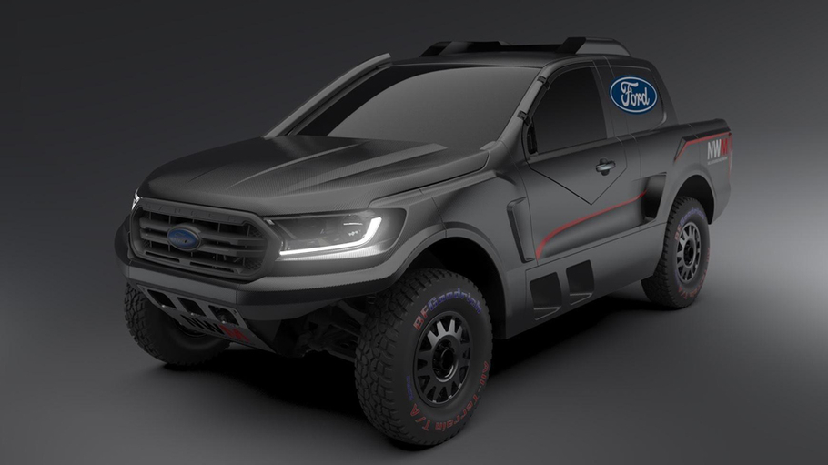Ford модифицировал пикап Ranger для для гонок по пересеченной местности
