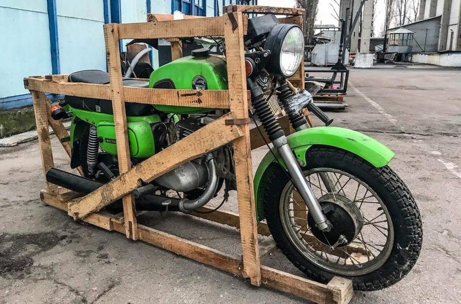 Новый мотоцикл «Восход» почти 30 лет простоял в гараже в заводской упаковке