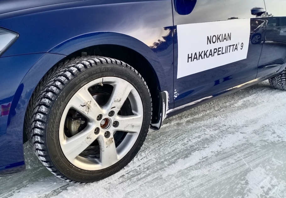 Ледяной вальс в стиле Nokian Tyres зима против лета