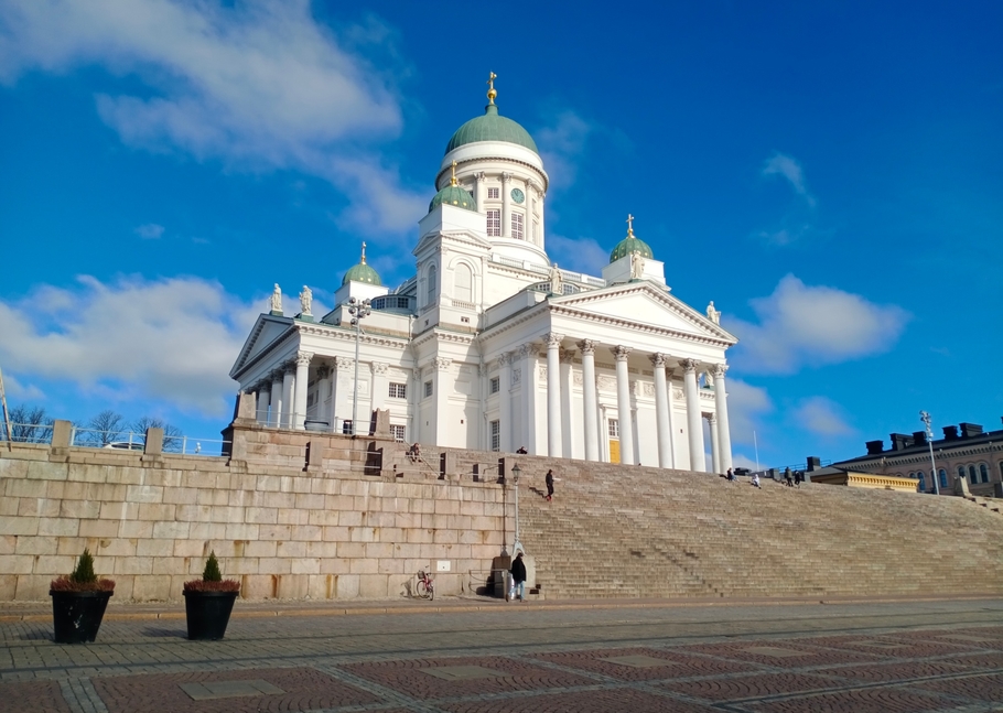 Брожу по Хельсинки лениво в Финляндию приехал первый раз