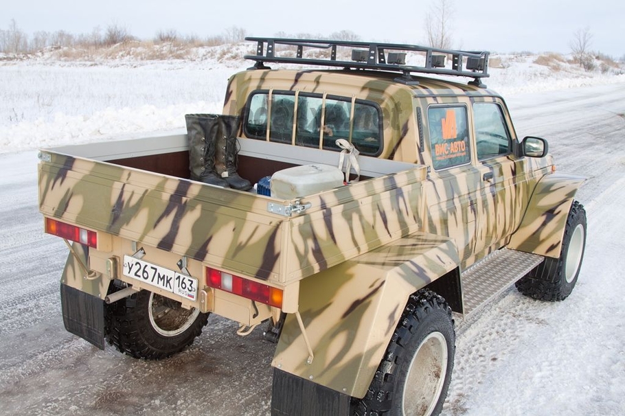 Дочка АвтоВАЗа построила новые снегоболотоходы Lada 4x4