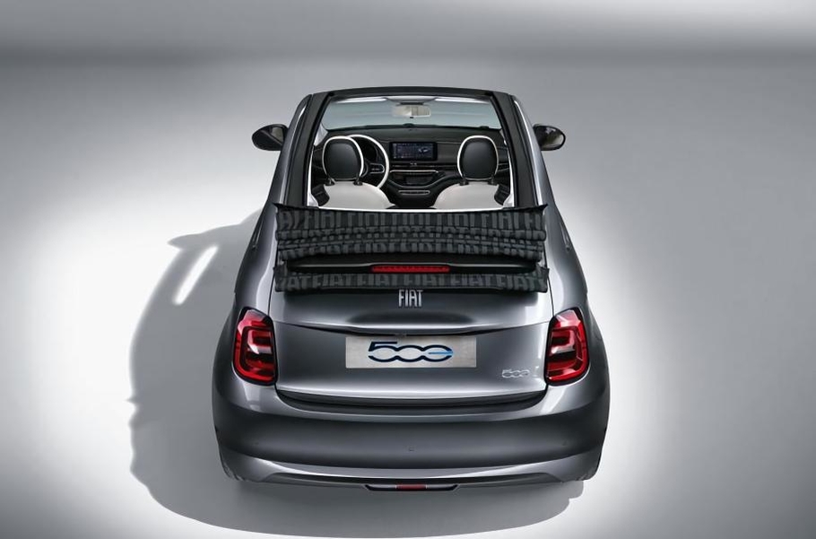 Обновленный Fiat 500e показали до официального дебюта