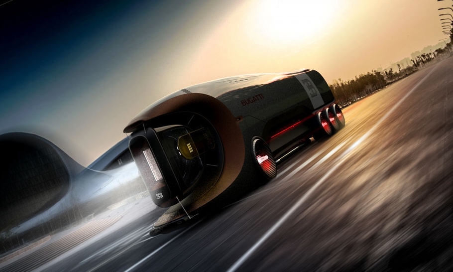 Hyper Truck Bugatti показала свое видение грузовика будущего