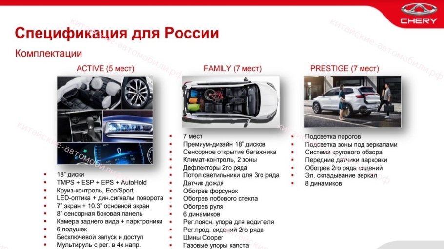 Кроссовер Chery Tiggo 8 можно заказать на 100 тысяч рублей дешевле