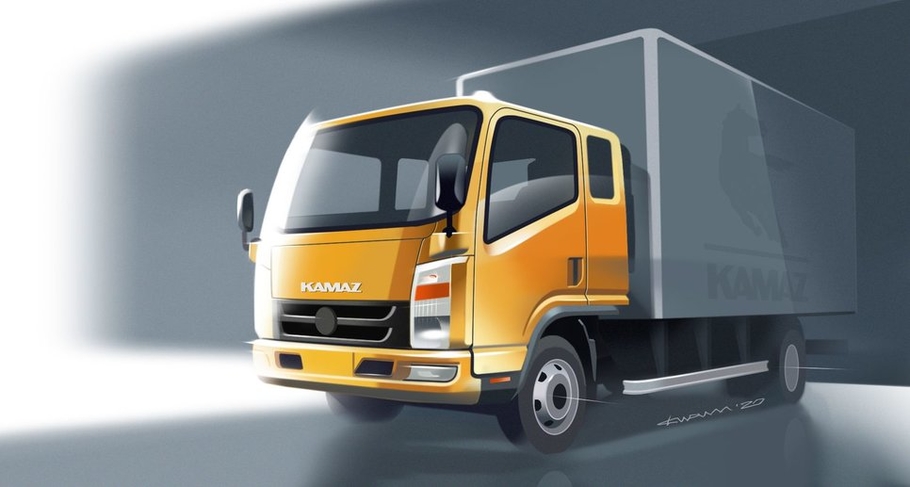 Появились первые подробности о легком грузовике КамАЗ Компас
