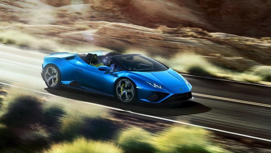 Lamborghini представила родстер Huracan Evo RWD