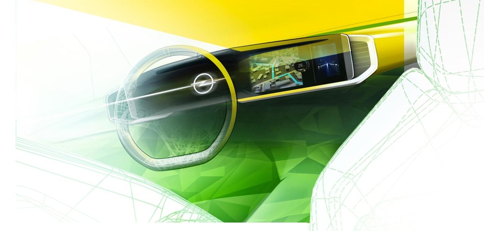 Opel продемонстрировал приборную панель нового Mokka