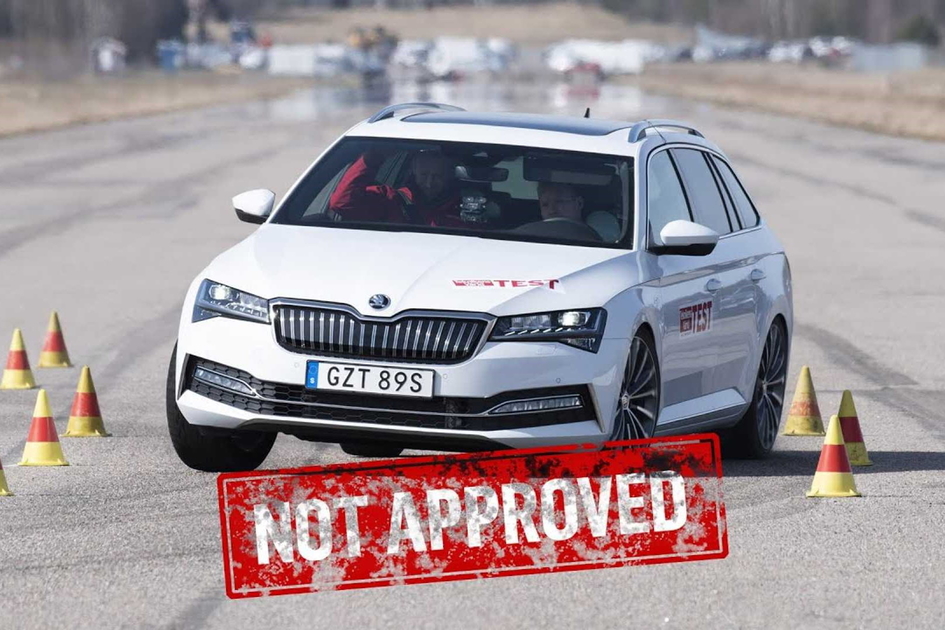 Шведы завалили на «лосином тесте» Volkswagen Passat и Skoda Superb