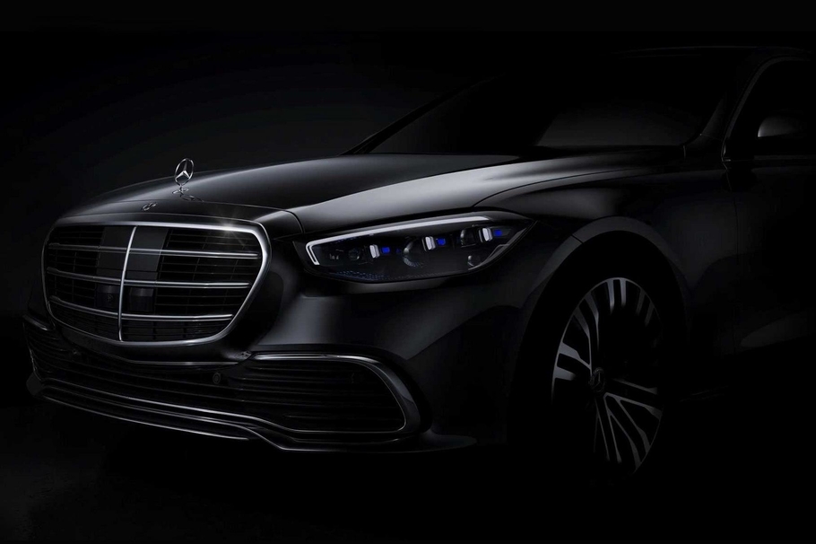 Компания Mercedes Benz выпустила еще один тизер нового S Class