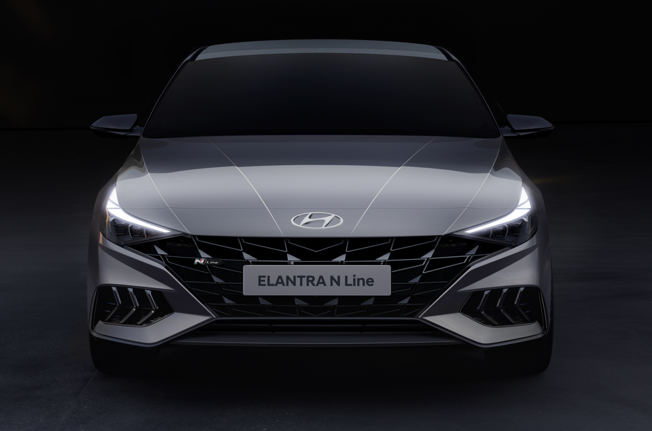 Hyundai показал новую спортивную Elantra N Line