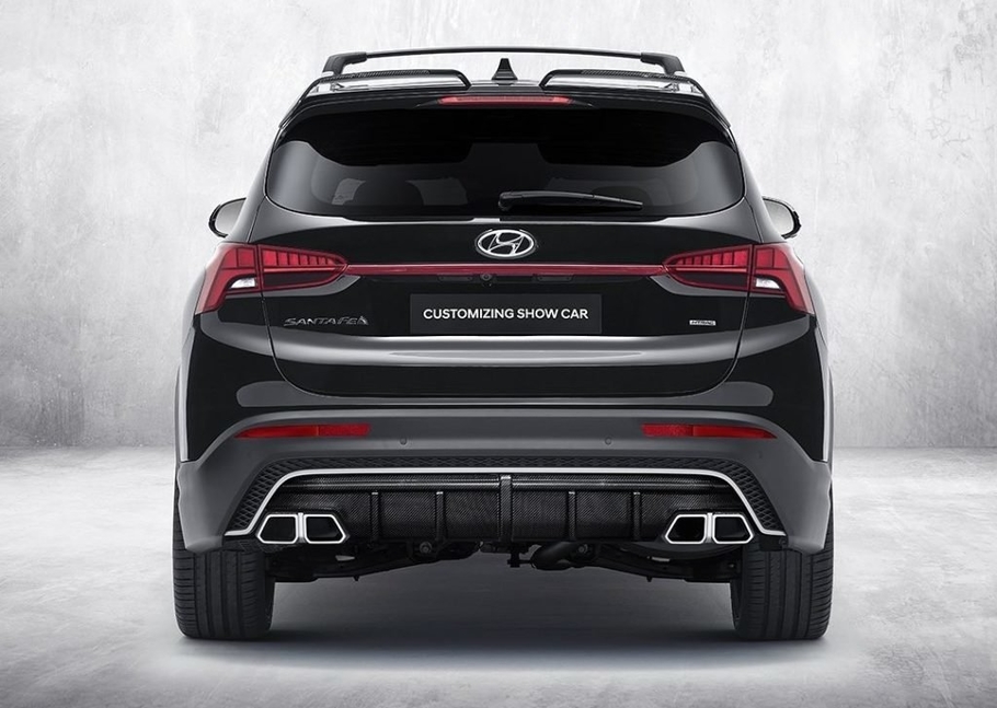 Hyundai Santa Fe получил фирменный тюнинг пакет N Performance Parts