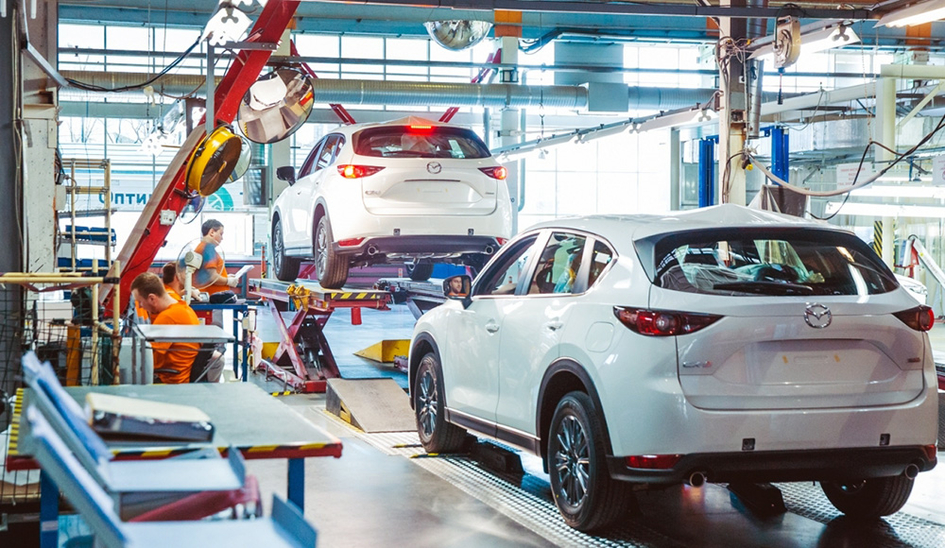 Завод Mazda Sollers вернулся к полной рабочей неделе