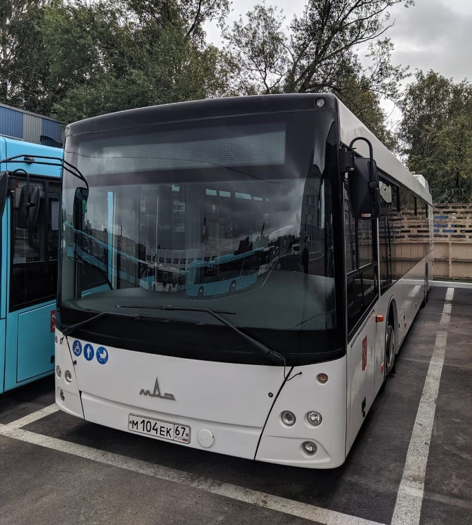 Петербург определит, как себя ведут газовые автобусы МАЗ-203945
