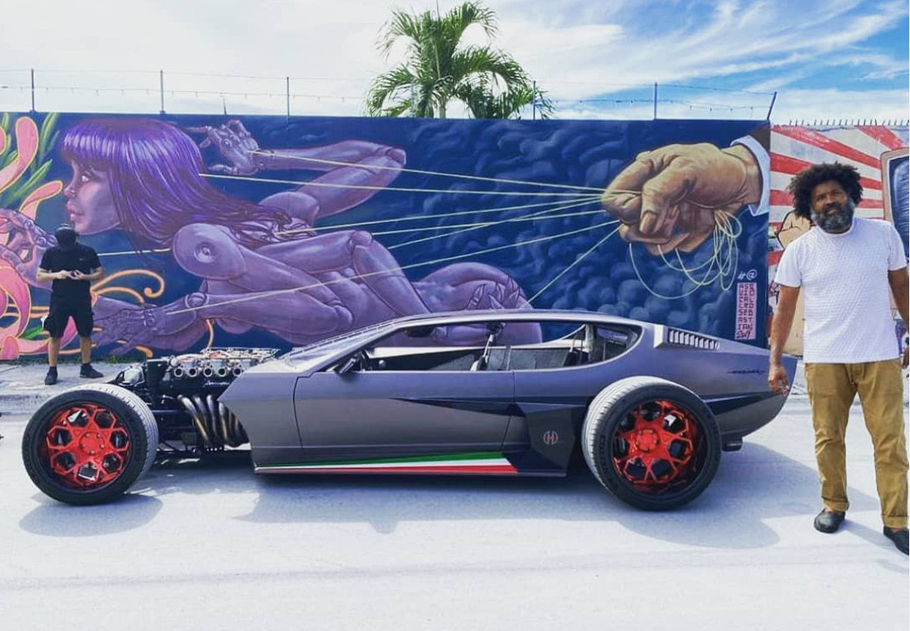 Посмотрите как может выглядеть Lamborghini Espada в исполнении хот род