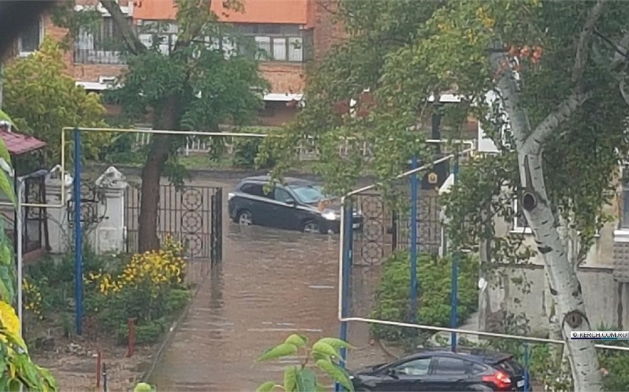 Керчь сегодня затопило машины плавали Подборка фотографий