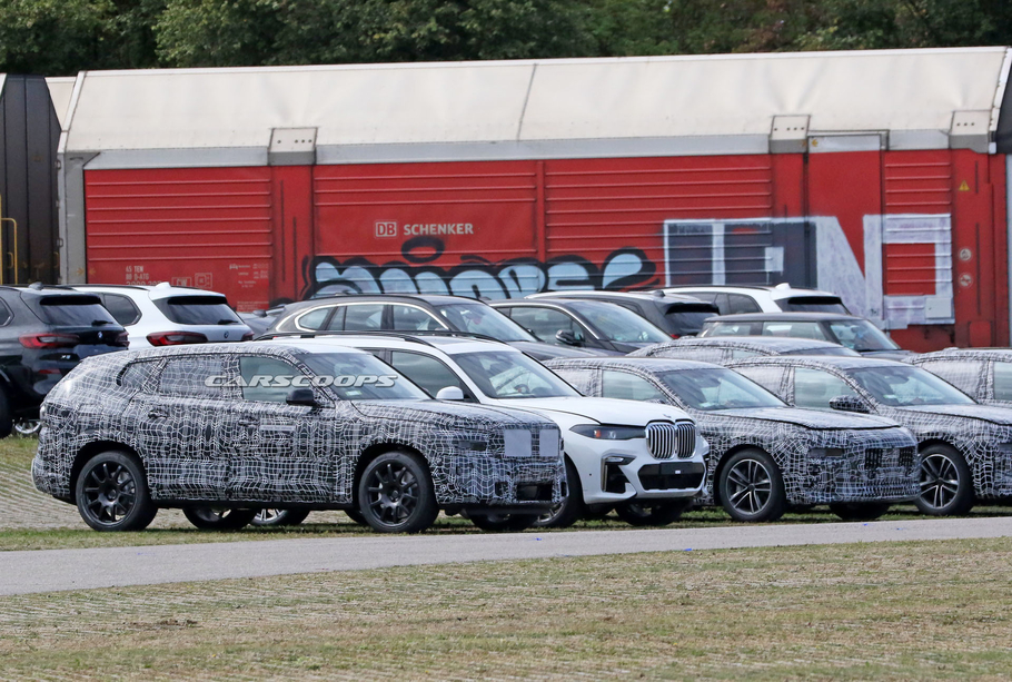 Большой вседорожник BMW X8 впервые засветился на фото