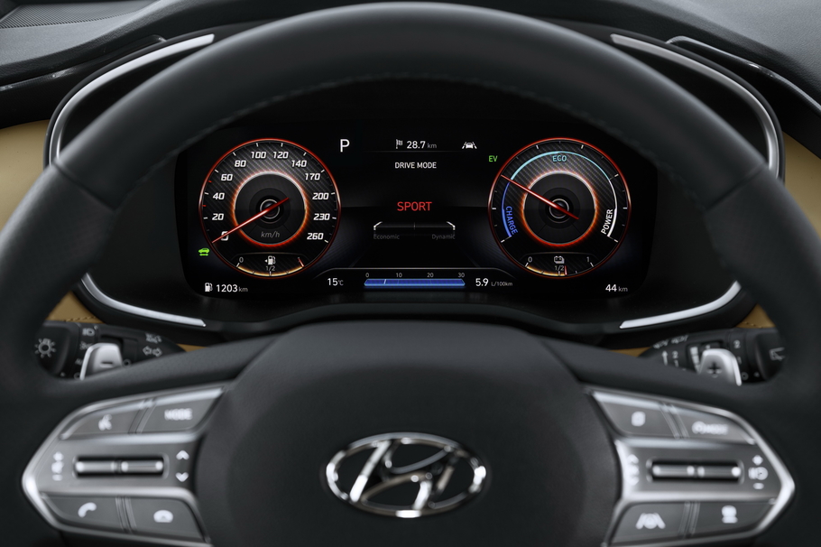 Hyundai поделилась новыми подробностями о рестайлинговом Santa Fe
