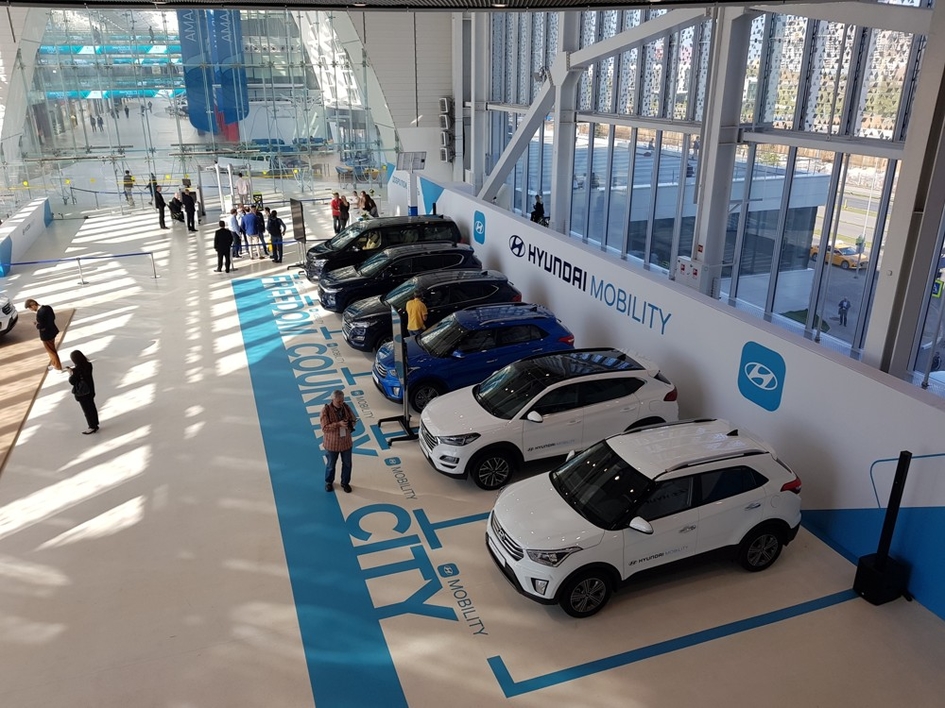 Сервис Hyundai Mobility в России отмечает сегодня год работы