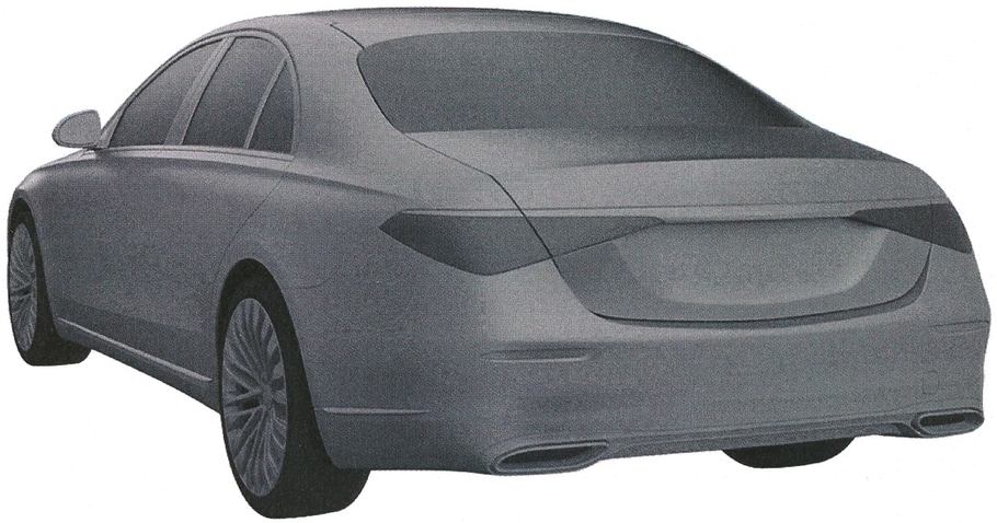 В базе Роспатента появилось изображение обновлённого Mercedes Benz E Class