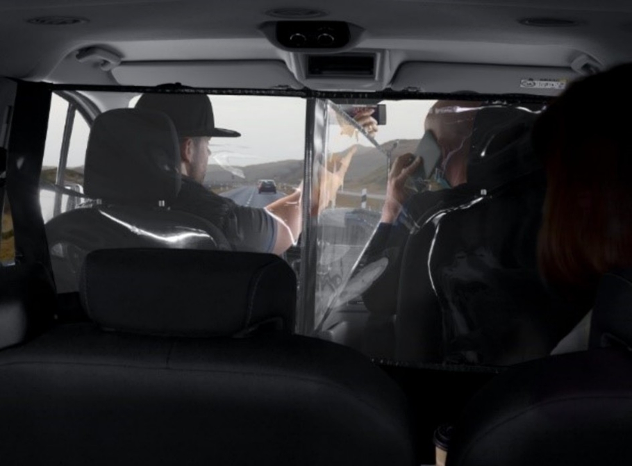 Ford Transit можно укомплектовать антиковидными защитными экранами
