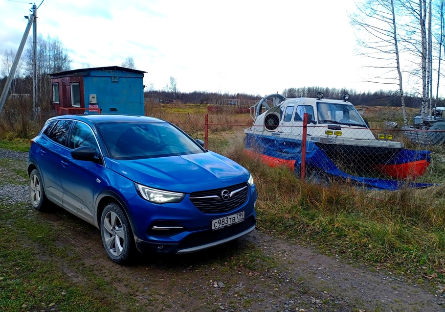 Из столицы до берегов Волги ноябрьский марш бросок за рулем Opel Grandland X