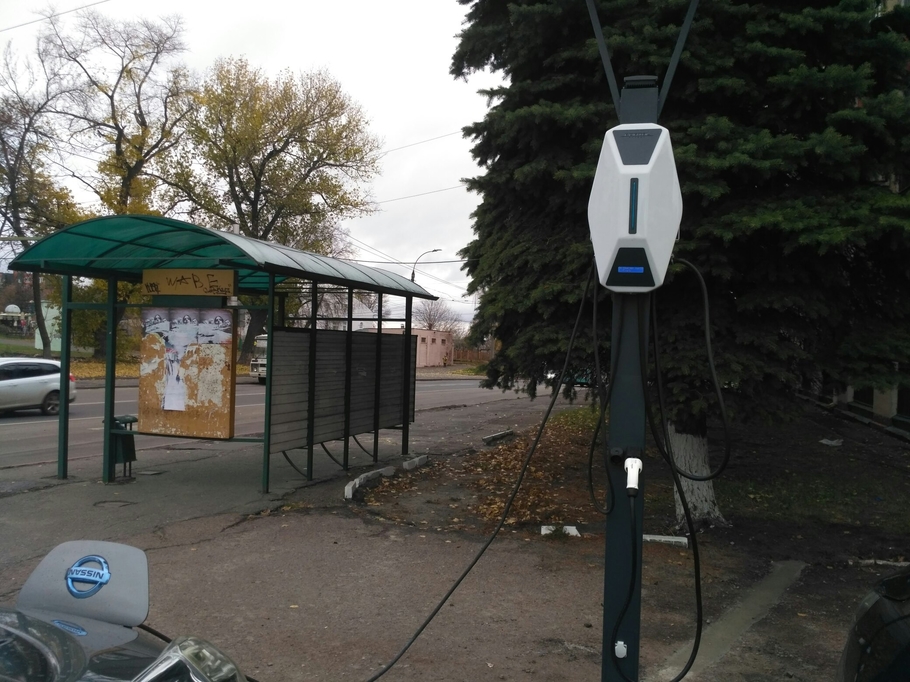 Заряжать электромобили теперь можно и в Курске