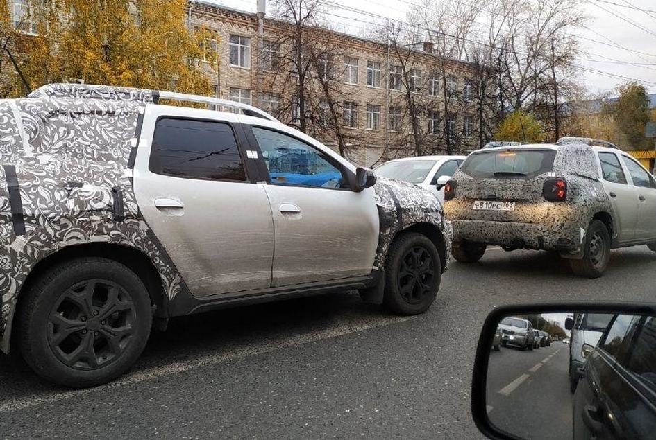 Новый Renault Duster «выгуляли» в Тольятти, правда все еще в камуфляже