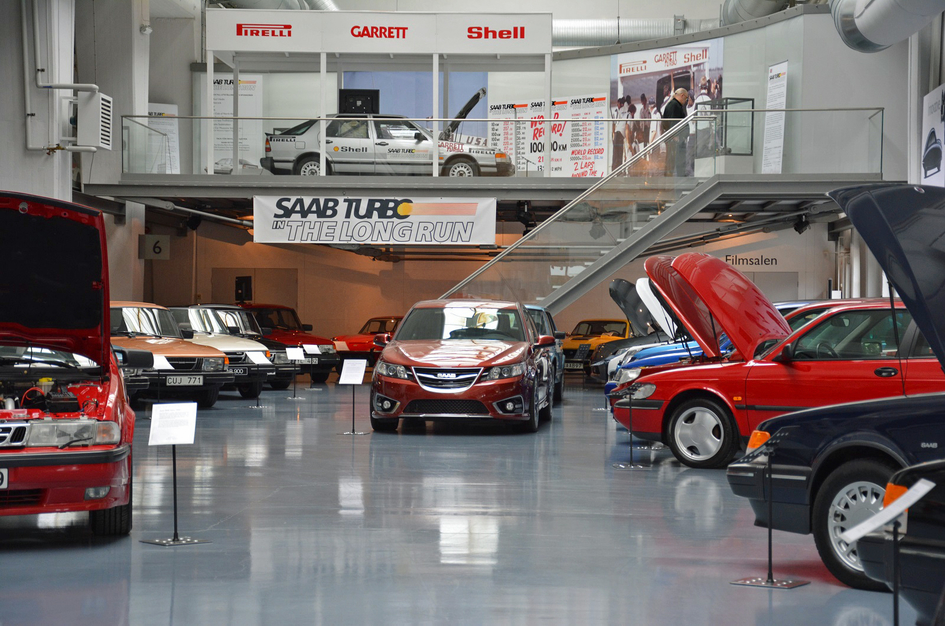 Монстр, электрокар, кроссовер и другие уникальные автомобили Музея Saab