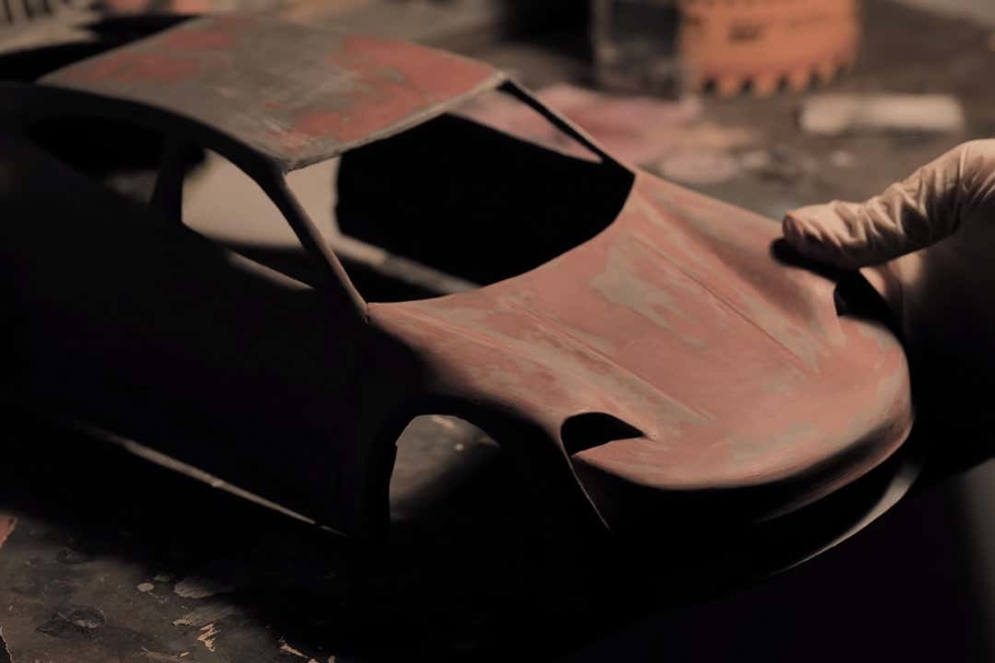 Как сделать Porsche при помощи 3D ручки видео