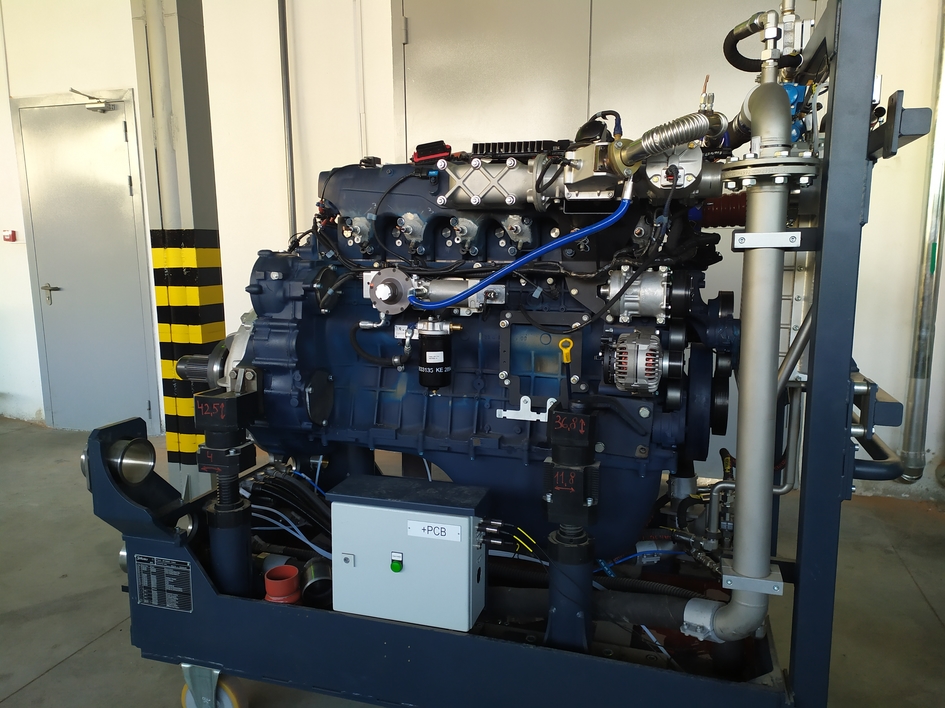 Инженеры «КамАЗа» начали испытания газового двигателя КамАЗ-950.10