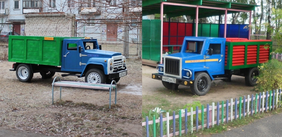 Житель Коврова изготавливает для детей деревянные машины И хорошо получается