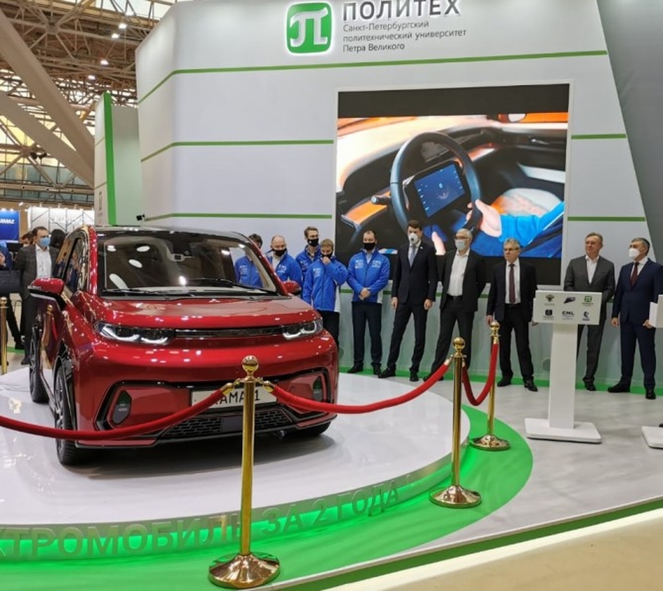 В Москве состоялась официальная премьера отечественного электромобиля «КАМА-1»