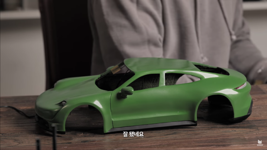Как сделать Porsche при помощи 3D ручки видео