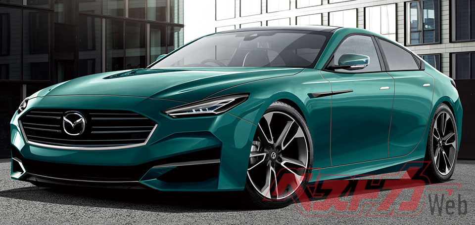Новая Mazda 6 может выглядеть примерно так. Рисунок: Best Cars